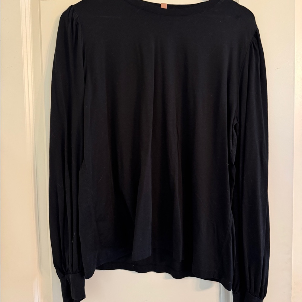 Lunya Pima Cotton Black Top